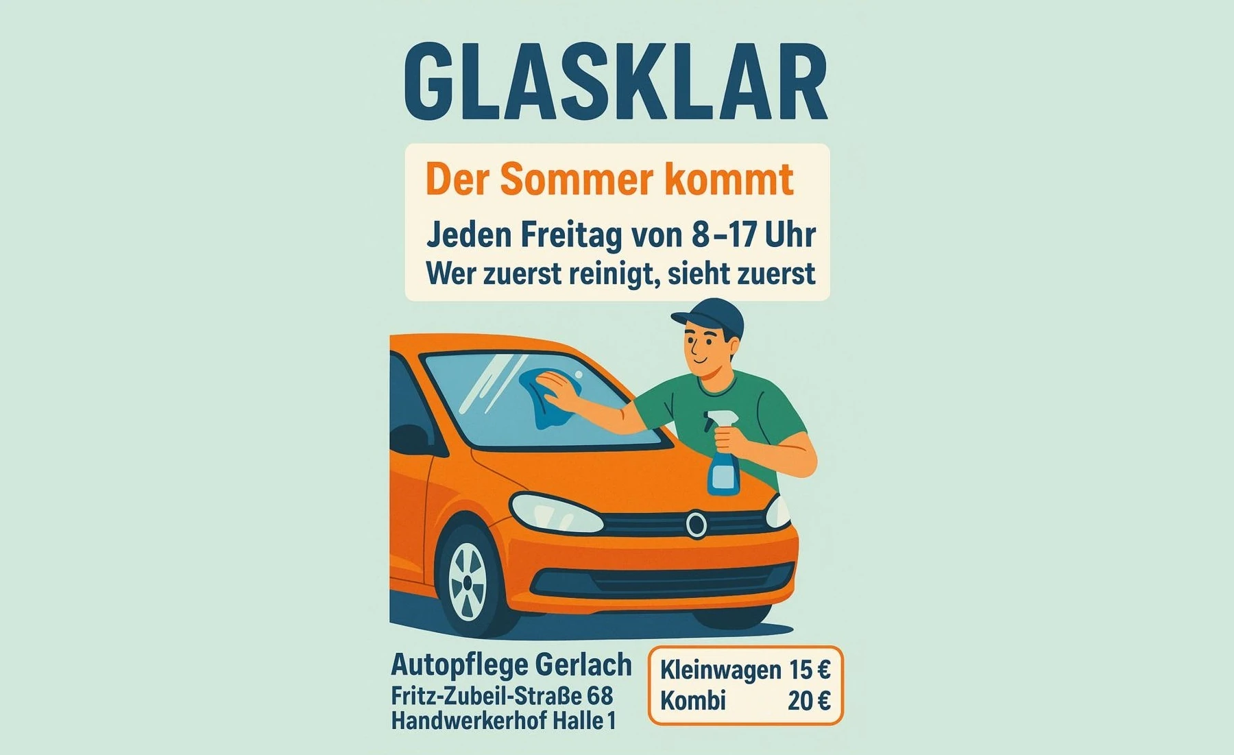 Fenster putzen
